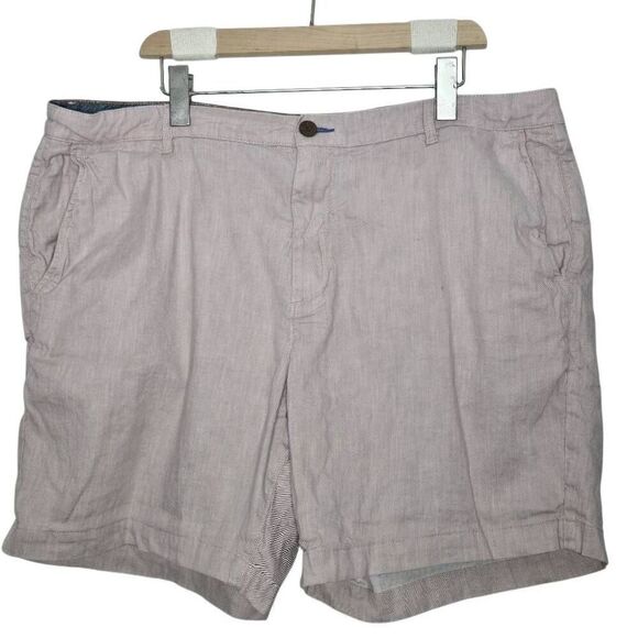 Faherty Shorts Size 40 Men's Organic Cotton Linen Blend Shorts - Picture 2 of 6